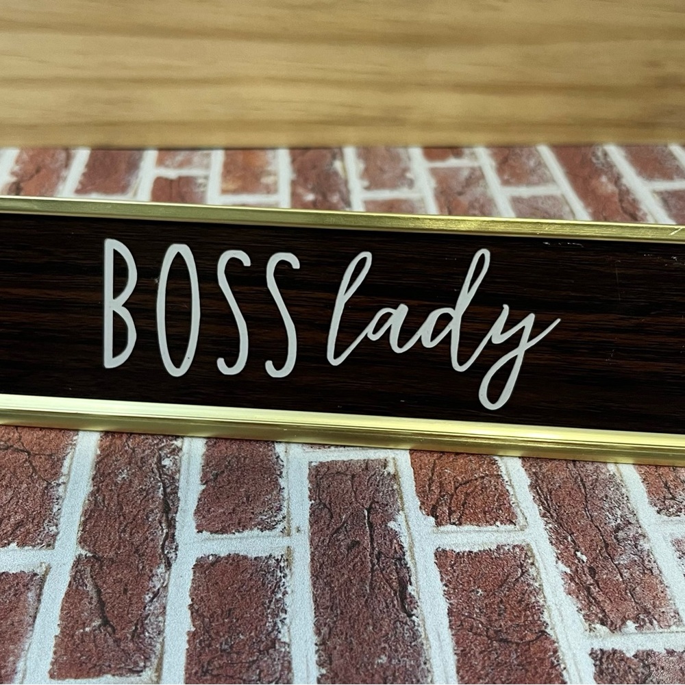 Office Envy Retro Desk Sign